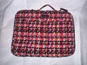 Vera Bradley Padded Laptop Organizer Sleeve in Houndstooth Tweed